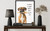 Boxer Wall  Art Print Poster