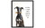Greyhound wall art poster print