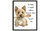 Norwich Terrier wall art poster print