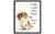Pekingese wall art poster print