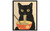 Black Cat wall art poster print
