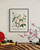 Michigan Flower Market Art Print Poster