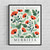 Murrieta California Flower Market Art Print Poster