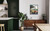 Atlanta City Flower Market Art Print Poster