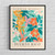 Puerto Rico Flower Market Art Print Poster