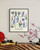 Texas Flower Market Art Print Poster