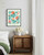 Washington D.C Flower Market Art Print Poster
