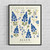 Allen Texas Flower Market Art Print Poster