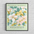 Annandale Virginia Flower Market Art Print Poster