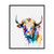Bull Art Print Poster