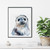 Harp Seal Art Print Poster