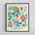 Amherst New York Flower Market Art Print Poster