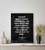 Bible Quotes Matthew 6:34 Art Print Poster