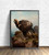Golden Eagle At A Cliff’s Edge (1880) Ferdinand Von Wright Birds Of Prey Art Print Poster