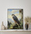 Lanner Falcon Birds Of Prey Art Print Poster