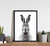 Hares Art Print Poster