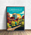 Greenville North Carolina Art Prints Poster