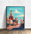 Newark City Art Prints Poster