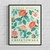 Cheektowaga New York Flower Market Art Print Poster