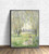 Claude Monet Woman Seated Under The Willows (1880) Art Print Poster
