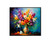 Orchid Flower Vase Art Print Poster