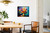 Orchid Flower Vase Art Print Poster