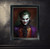 Evil Joker Gothic Art Print Poster