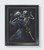 Dancing Skeleton Gothic Art Print Poster