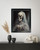 Skull Gown Gothic Art Print Poster