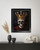 Skull King  Gothic Art Print Poster