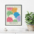 Mexico, Dahlia Flower Art Print Poster