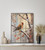 Winter Finch On A Birch Tree Art Print Poster