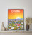 Covina California City Sunset Art Print Poster