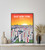 East New York Brooklyn City Sunset Art Print Poster