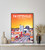 Fayetteville North Carolina City Sunset Art Print Poster