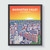 Manhattan Valley New York City Sunset Art Print Poster