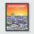 Montgomery Alabama City Sunset Art Print Poster