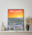 New Castle Delaware City Sunset Art Print Poster