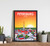 Petersburg Virginia City Sunset Art Print Poster