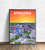 Springfield Illinois City Sunset Art Print Poster