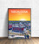 Tuscaloosa Alabama City Sunset Art Print Poster