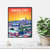 Union City New Jersey City Sunset Art Print Poster