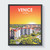 Venice Florida City Sunset Art Print Poster