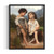 William Bouguereau Art Print Poster - At the edge of the creek