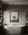 Highland Cow in Bathtub Art Print Poster, Bathroom