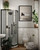 Horse in Bathtub Art Print Poster, Bathroom