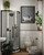 Rabbit in Bathtub Art Print Poster, Bathroom