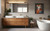 Snow Leopard  Art Print Poster, Bathroom