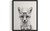 Fox Art Print Poster, Toilet