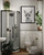 Fox Art Print Poster, Toilet